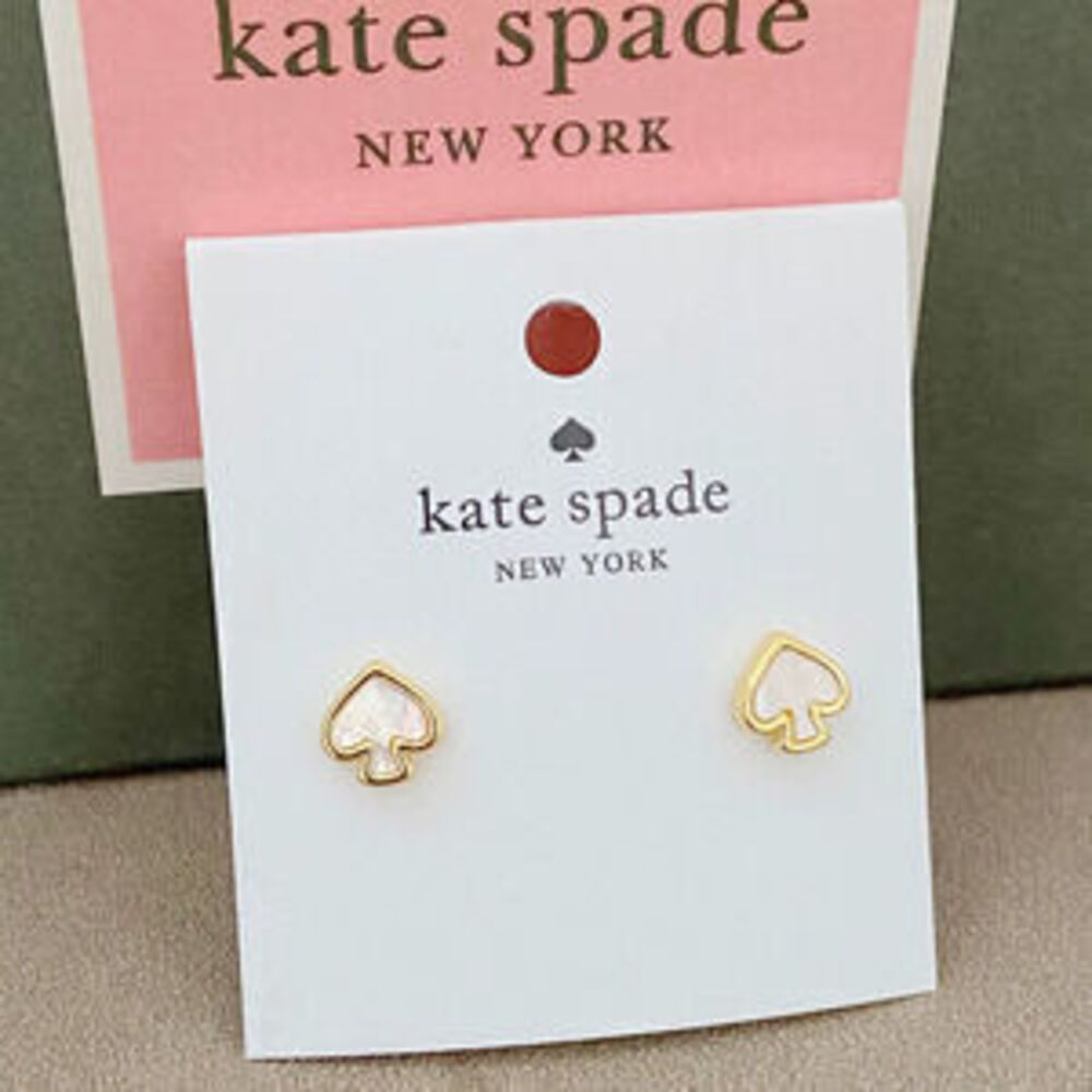 kate spade Heart Shape Drip Glaze Earrings